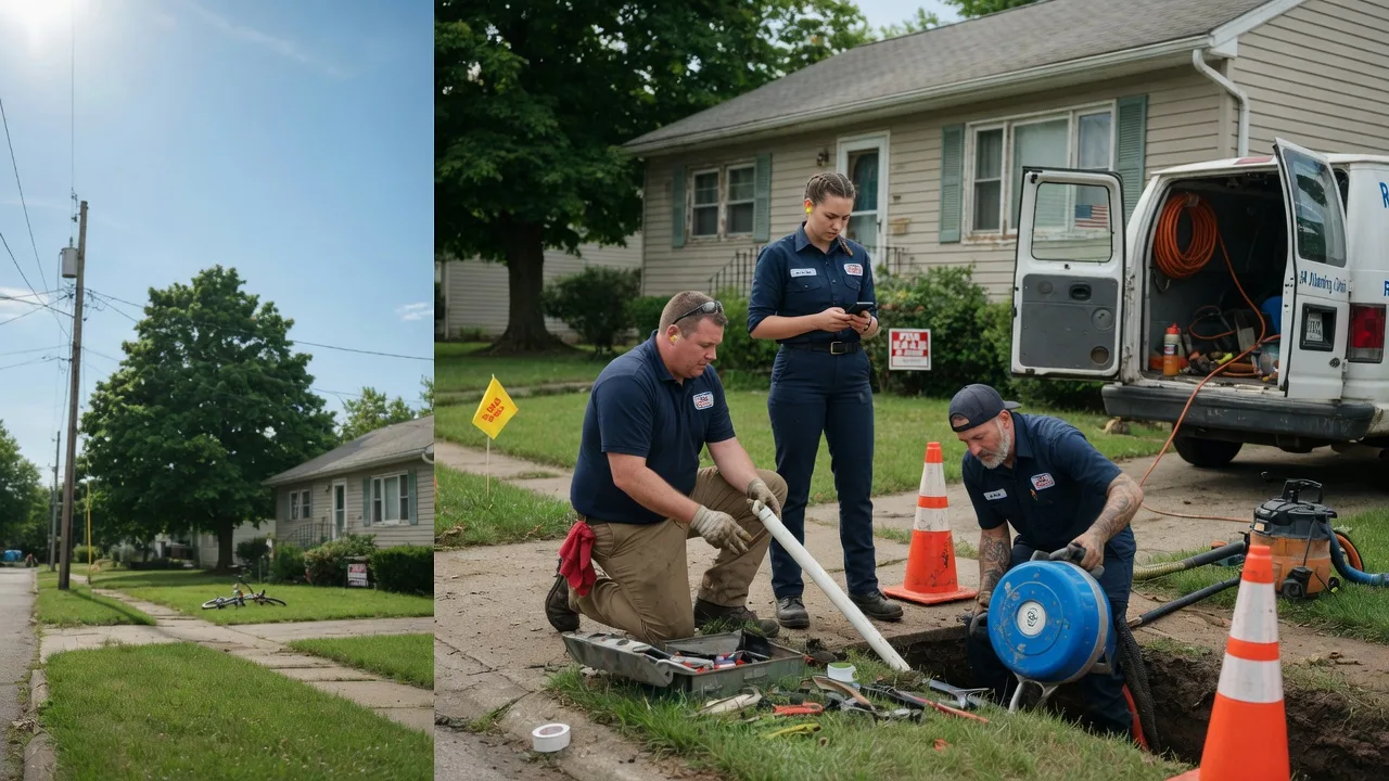 Sewer Line Repair in Montour, IA near me